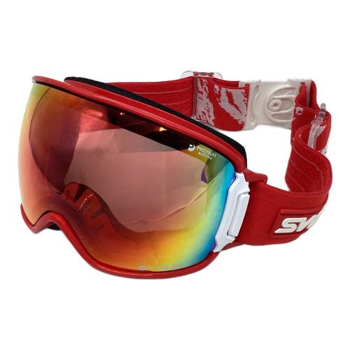 SWANS (スワンズ) リッジライン ゴーグル レッド ケース付