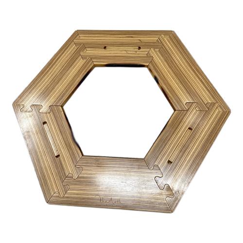 The Arth (ザァ～ッス) アウトドアテーブル ブラウン しま次郎