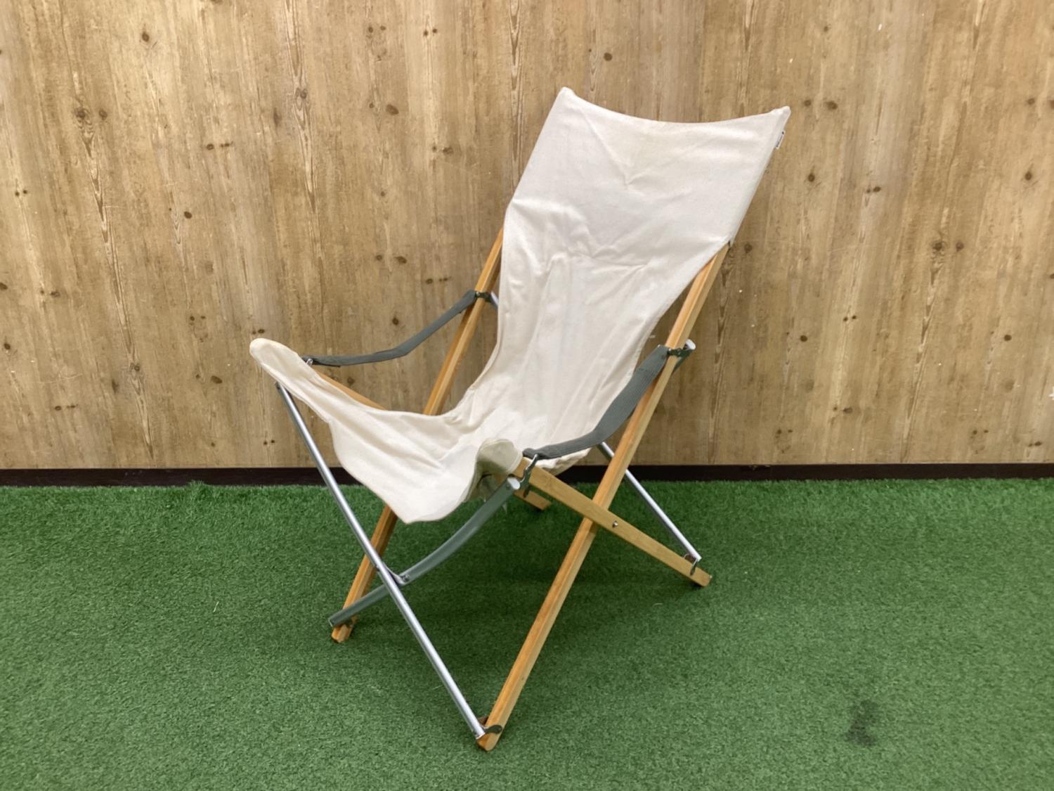 スノーピーク　Take! チェアーロング　LV-086(1脚) Snow peak (スノーピーク) アウトドアチェア LV-086 ホワイト Take