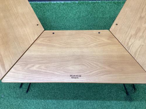 HangOut (ハングアウト) アウトドアテーブル FRT-7030WD ブラウン アーチテーブル