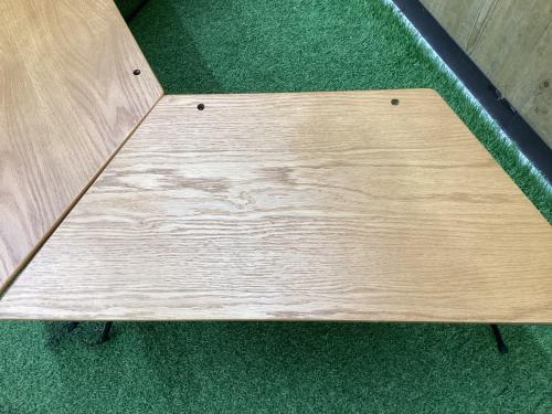 HangOut (ハングアウト) アウトドアテーブル FRT-7030WD ブラウン アーチテーブル