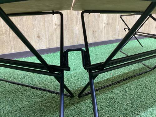 HangOut (ハングアウト) アウトドアテーブル FRT-7030WD ブラウン アーチテーブル