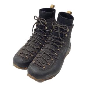 NAGLEV UNICO WP COMBAT ハイカット(ソフトソール) トレッキングシューズ メンズ SIZE EU 42 ブラック×ベージュ