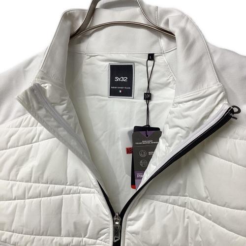 sy32 by sweet years (エスワイサーティトゥバイスィートイヤーズ) アウター ゴルフウェア(トップス) SYG-24A035ABS HYBRID THERMOLITE STORM JK メンズ SIZE L ホワイト