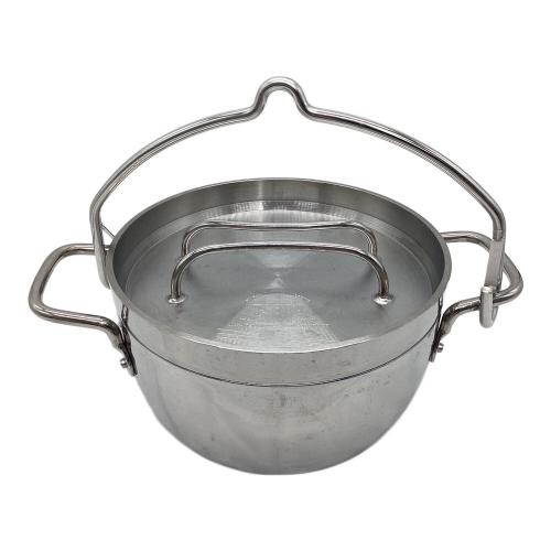 TSBBQ (ティーエスビービーキュー) ライトステンレス三層鋼 ダッチオーブン ダッチオーブン 8インチ