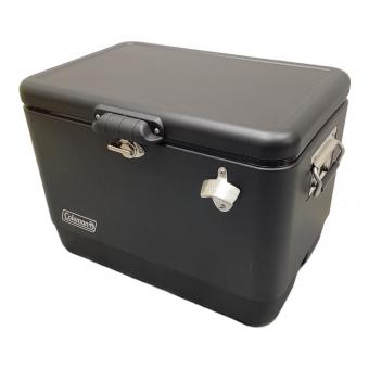 Coleman (コールマン) スチールベルトクーラー ミッドナイト クーラーボックス 54QT(約51L) ブラック