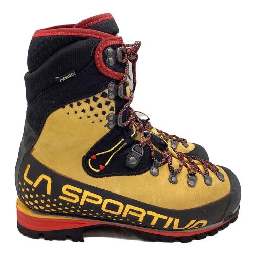 LA SPORTIVA (スポルティバ) ネパールキューブGTX 厳冬期用 トレッキングシューズ メンズ SIZE EU 41 イエロー×レッド