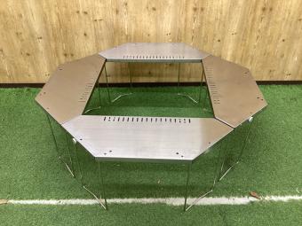 Snow peak (スノーピーク) 囲炉裏テーブル ST-050 シルバー ジカロテーブル