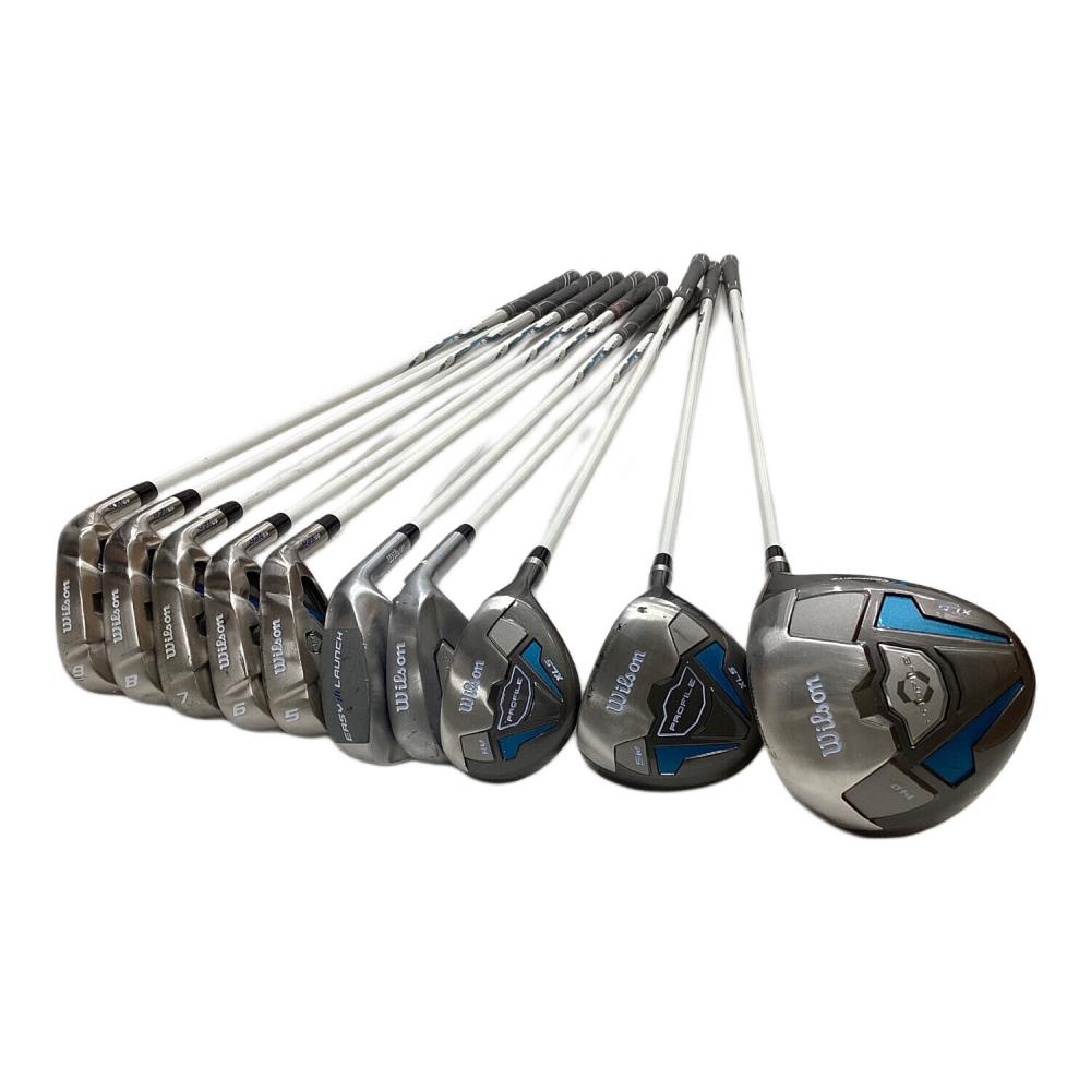 Wilson (ウィルソン) PROFILE XLS ゴルフクラブ10本セット レディース