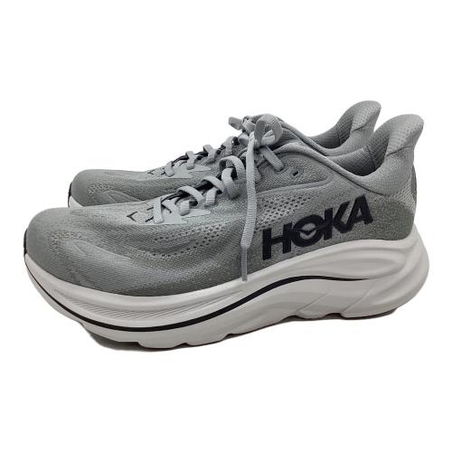 HOKAONEONE (ホカオネオネ) トレランシューズ ランニングシューズ 1162032 クリフトン 10 ワイド メンズ SIZE 26cm グレー