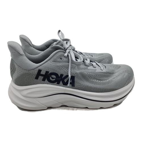 HOKAONEONE (ホカオネオネ) トレランシューズ ランニングシューズ 1162032 クリフトン 10 ワイド メンズ SIZE 26cm グレー