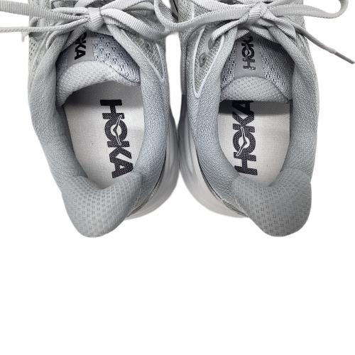 HOKAONEONE (ホカオネオネ) トレランシューズ ランニングシューズ 1162032 クリフトン 10 ワイド メンズ SIZE 26cm グレー