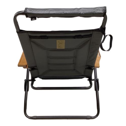 AS2OV (アッソブ) アウトドアチェア ブラック ハイバックリクライニングローローバーチェア