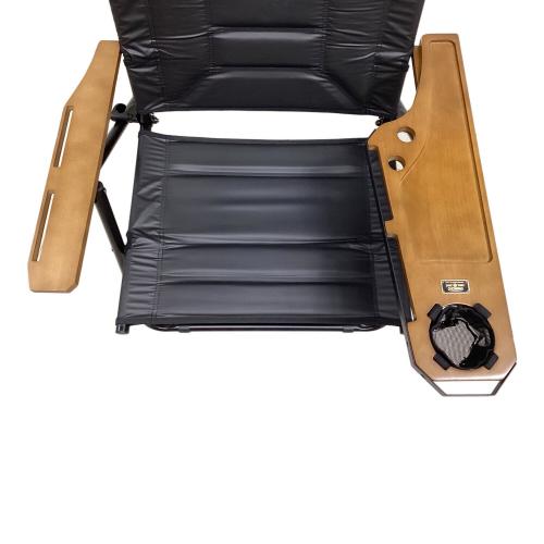 AS2OV (アッソブ) アウトドアチェア ブラック ハイバックリクライニングローローバーチェア