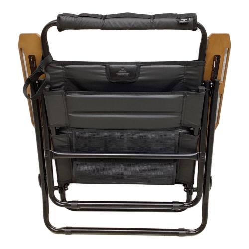 AS2OV (アッソブ) アウトドアチェア ブラック ハイバックリクライニングローローバーチェア