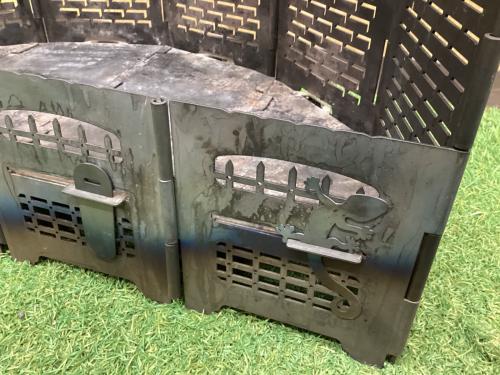 サンゾー工務店 (サンゾーコウムテン) RODAN 焚火台 スタンダード＆HANGETSUセット