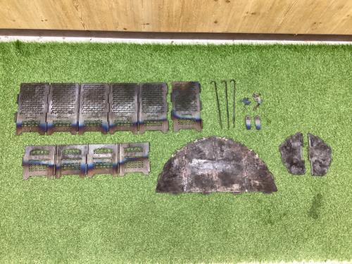 サンゾー工務店 (サンゾーコウムテン) RODAN 焚火台 スタンダード＆HANGETSUセット