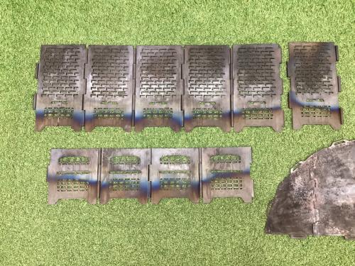 サンゾー工務店 (サンゾーコウムテン) RODAN 焚火台 スタンダード＆HANGETSUセット