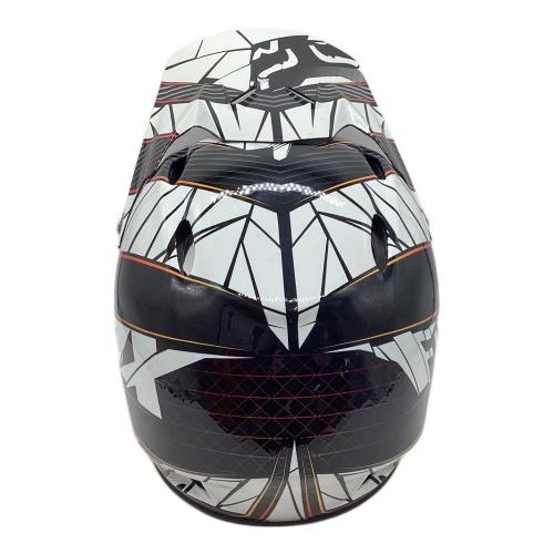 FOX (フォックス) ランページ サイクル用ヘルメット SIZE M ホワイト×ブラック ダウンヒル用ヘルメット