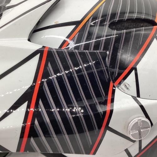 FOX (フォックス) ランページ サイクル用ヘルメット SIZE M ホワイト×ブラック ダウンヒル用ヘルメット