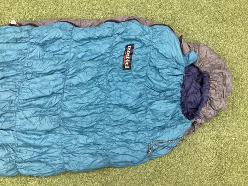 mont-bell (モンベル) マミー型シュラフ(ダウン) ブルー スーパーストレッチ ダウンハガー #3 ロング