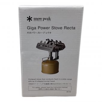 Snow peak (スノーピーク) シングルガスバーナー GS-150 ギガパワーストーブレクタ PSLPGマーク有