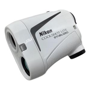 Nikon (ニコン) ゴルフ距離測定器 ケース付 ホワイト COOLSHOT LITE