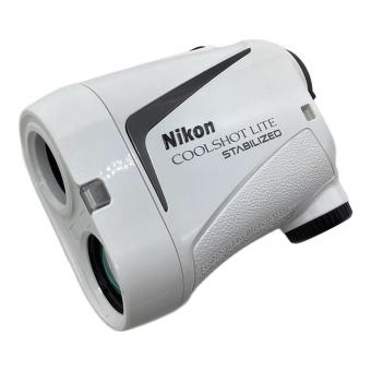 Nikon (ニコン) ゴルフ距離測定器 ケース付 ホワイト COOLSHOT LITE