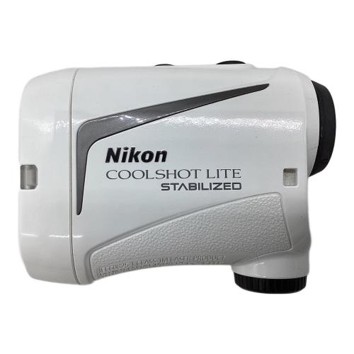 Nikon (ニコン) ゴルフ距離測定器 ケース付 ホワイト COOLSHOT LITE