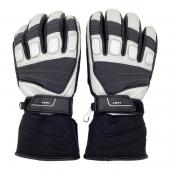 LEKI (レキ) GRIFFIN PRO S SPEED SYSTEM グローブ ホワイト×ブラック メンズ SIZE 8.5