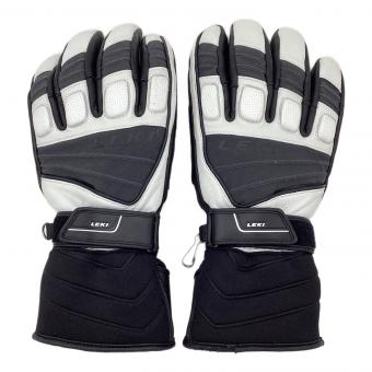 LEKI (レキ) GRIFFIN PRO S SPEED SYSTEM グローブ ホワイト×ブラック メンズ SIZE 8.5