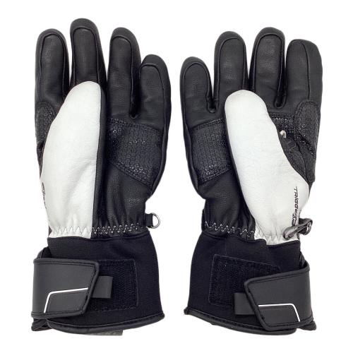 LEKI (レキ) GRIFFIN PRO S SPEED SYSTEM グローブ ホワイト×ブラック メンズ SIZE 8.5