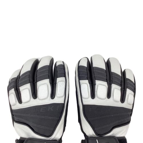 LEKI (レキ) GRIFFIN PRO S SPEED SYSTEM グローブ ホワイト×ブラック メンズ SIZE 8.5