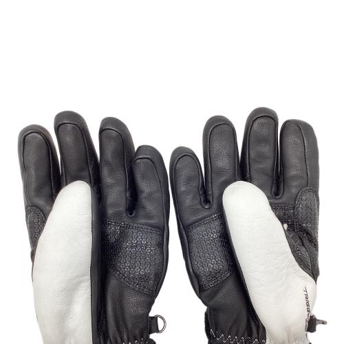 LEKI (レキ) GRIFFIN PRO S SPEED SYSTEM グローブ ホワイト×ブラック メンズ SIZE 8.5