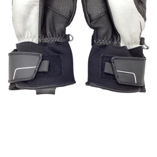 LEKI (レキ) GRIFFIN PRO S SPEED SYSTEM グローブ ホワイト×ブラック メンズ SIZE 8.5