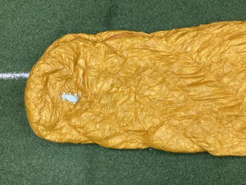 mont-bell (モンベル) マミー型シュラフ(ダウン) 1121290 イエロー 社外製ケース(GRANITE GEAR)付 快適使用温度0度 ダウンハガー800 #2 左ジッパー