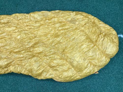 mont-bell (モンベル) マミー型シュラフ(ダウン) 1121290 イエロー 社外製ケース(GRANITE GEAR)付 快適使用温度0度 ダウンハガー800 #2 左ジッパー