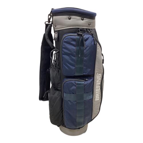 BRIEFING (ブリーフィング) キャディバッグ カート型 ネイビー×グレー CR-6 限定カラー