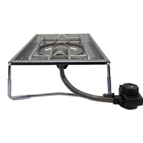 Snow peak (スノーピーク) シングルガスバーナー GS-450R 2024年製 フラットバーナー PSLPGマーク有