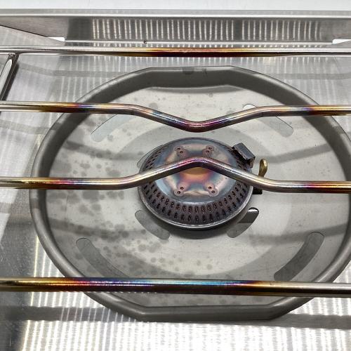 Snow peak (スノーピーク) シングルガスバーナー GS-450R 2024年製 フラットバーナー PSLPGマーク有