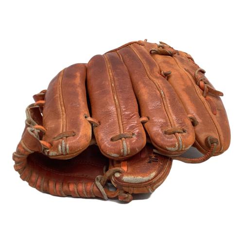 MIZUNO (ミズノ) MIZUNO Pro 硬式グローブ N48100 旧ロゴ 初期ビッグM オレンジ