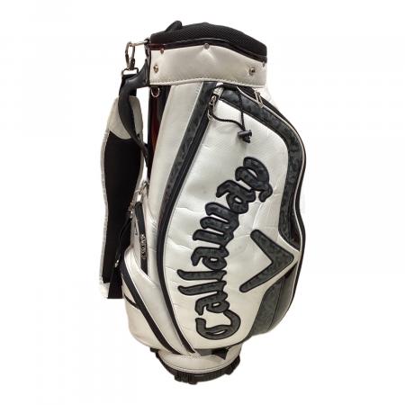 Callaway キャディバッグ ホワイト 中古品　フェイスカバー付 Callaway (キャロウェイ) キャディバッグ ホワイト｜トレファクONLINE