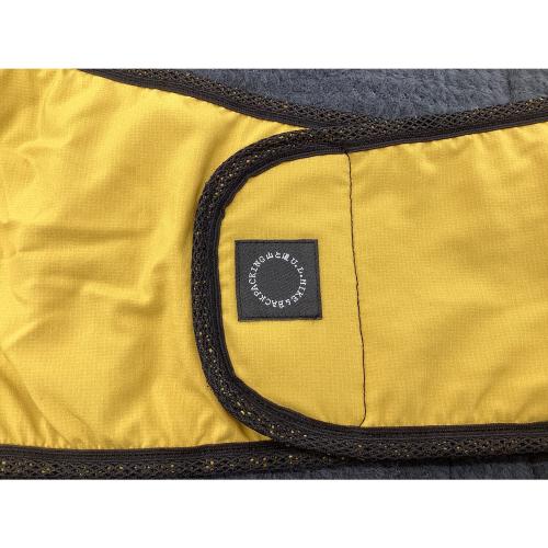 山と道 (ヤマトミチ) 登山雑貨 SIZE L イエロー×ブラック Alpha Haramaki