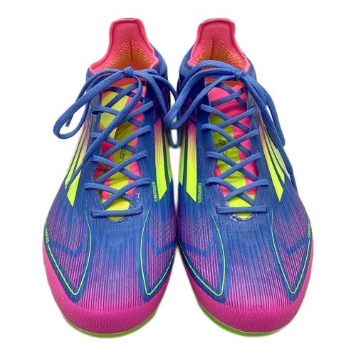 adidas (アディダス) F50 ELITE HG/AG ジャパン サッカースパイク IE1283 ブルー×ピンク SIZE 26.5cm