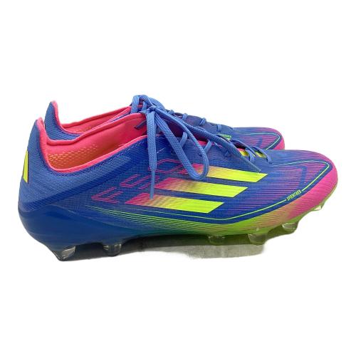 adidas (アディダス) F50 ELITE HG/AG ジャパン サッカースパイク IE1283 ブルー×ピンク SIZE 26.5cm