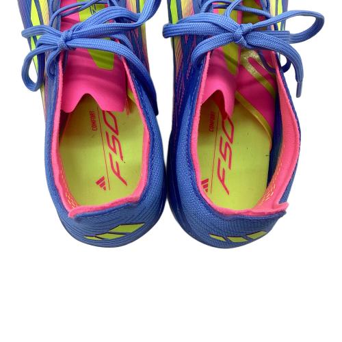 adidas (アディダス) F50 ELITE HG/AG ジャパン サッカースパイク IE1283 ブルー×ピンク SIZE 26.5cm