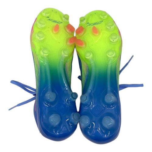 adidas (アディダス) F50 ELITE HG/AG ジャパン サッカースパイク IE1283 ブルー×ピンク SIZE 26.5cm