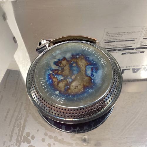 UNIFLAME (ユニフレーム) ツインガスバーナー US-1900 2019年製 シルバー ステッカー付 PSLPGマーク有