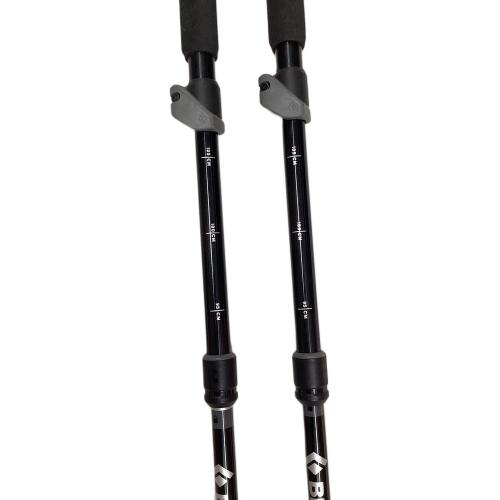 BLACK DIAMOND (ブラックダイヤモンド) トレッキングポール 2本セット 95-110cm ブラック DISTANCE FLZ
