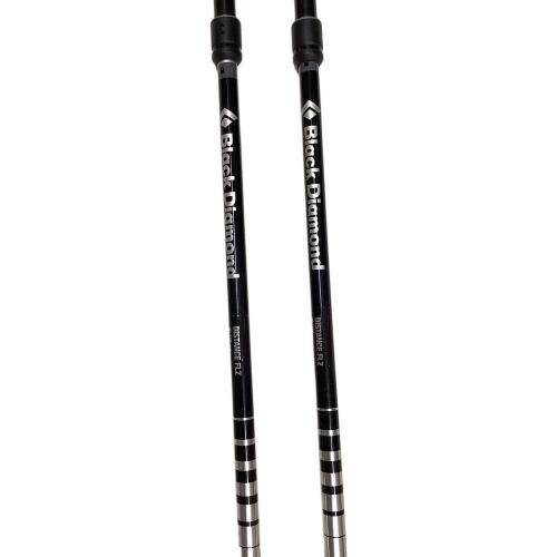 BLACK DIAMOND (ブラックダイヤモンド) トレッキングポール 2本セット 95-110cm ブラック DISTANCE FLZ